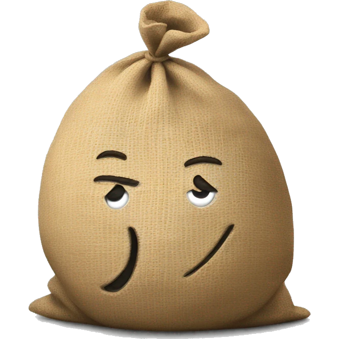 2 balls in a sack emoji