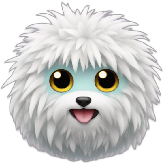 little fluffy monster emoji