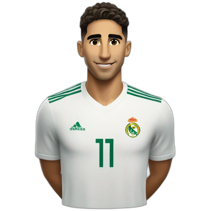 Achraf Hakimi emoji