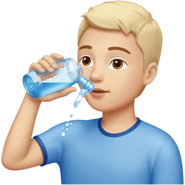 drinking water emoji