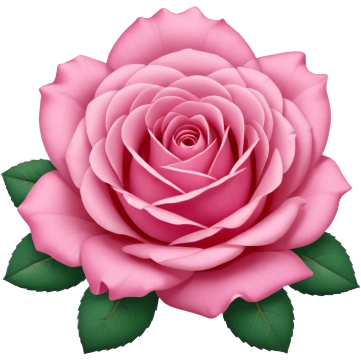 Polaroid photo of a pink rose  emoji