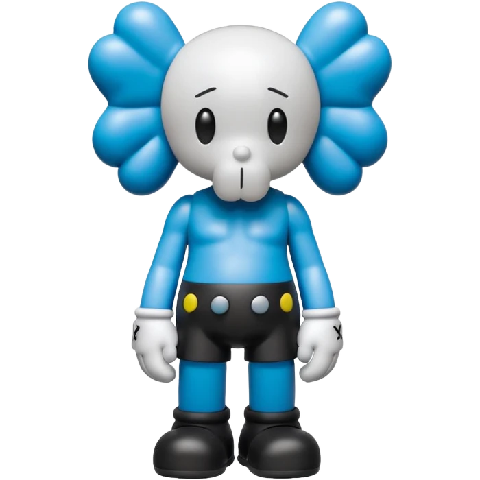 Kaws figure  emoji