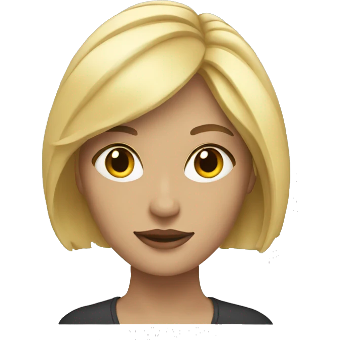 Blond woman london emoji