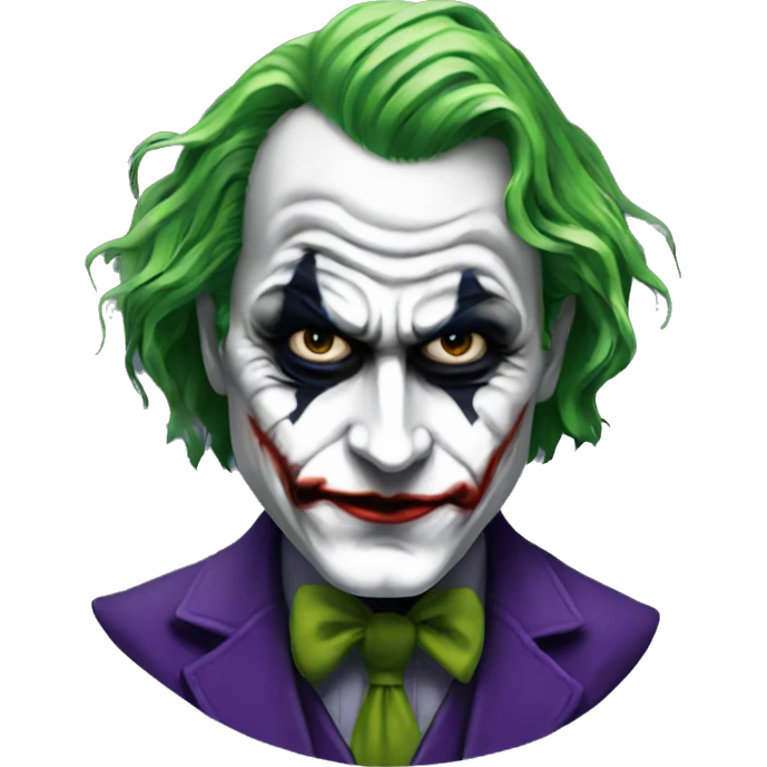Why so serious joker emoji