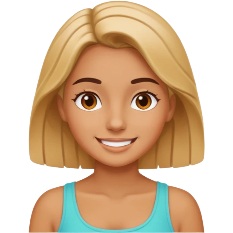 Chill girl emoji
