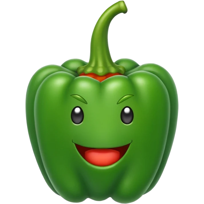 green capsicum  emoji