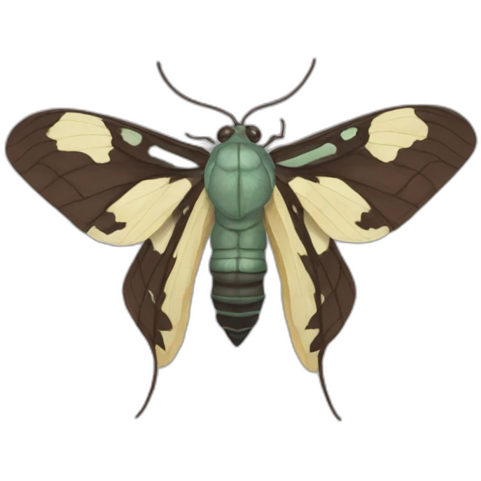 Cephonodes hylas　moth insect emoji