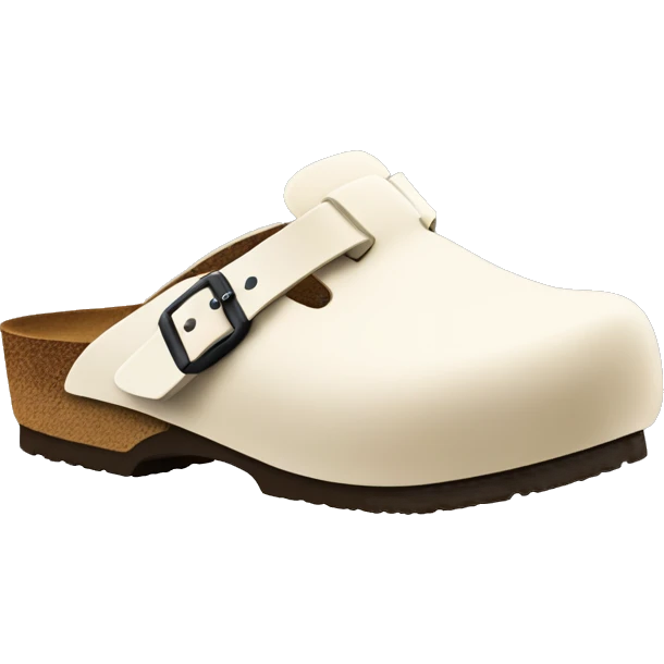 Birkenstock boston clog emoji