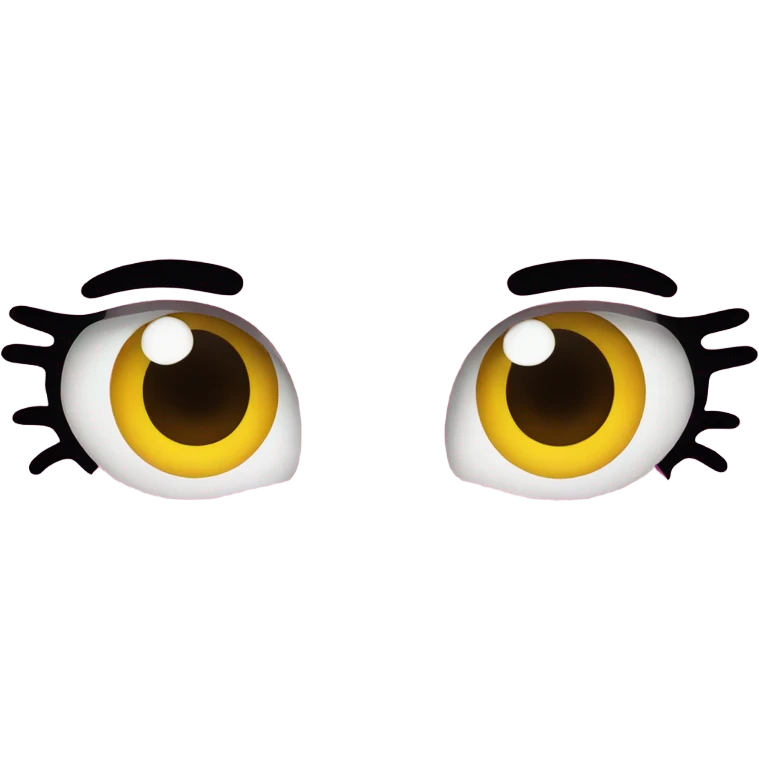 Hello kitty eyes emoji