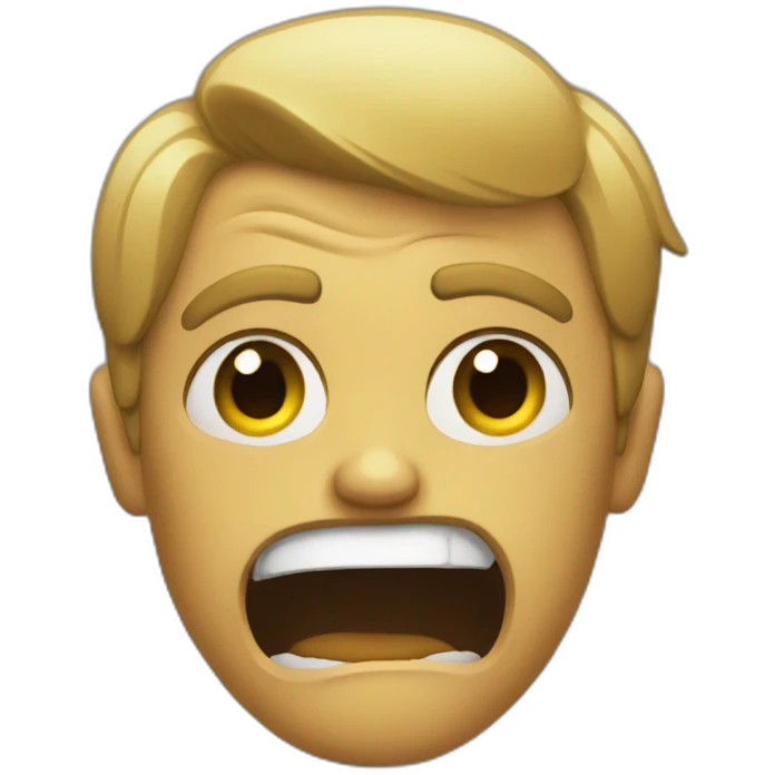 Pissed off emoji