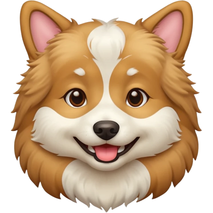 Chinese dog emoji