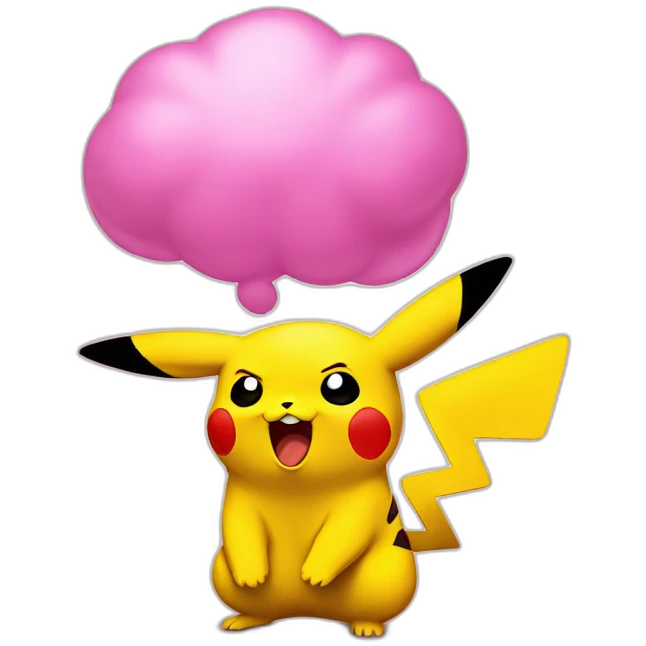 pikachu gasp emoji