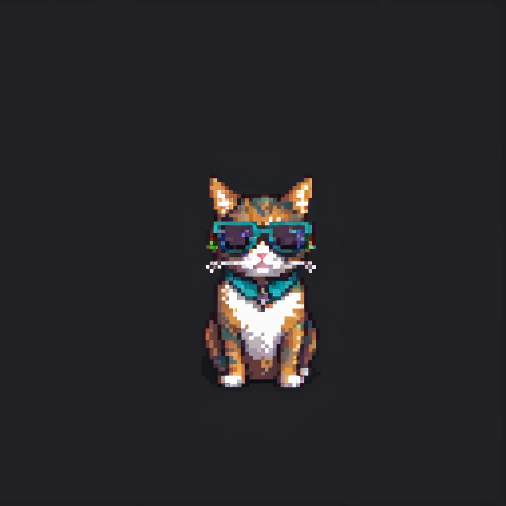 cat wearing sunglasses emoji