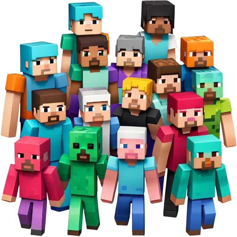 Minecraft mob emoji