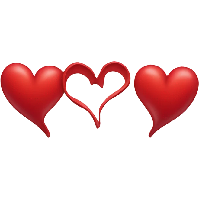  Red Two heart  emoji