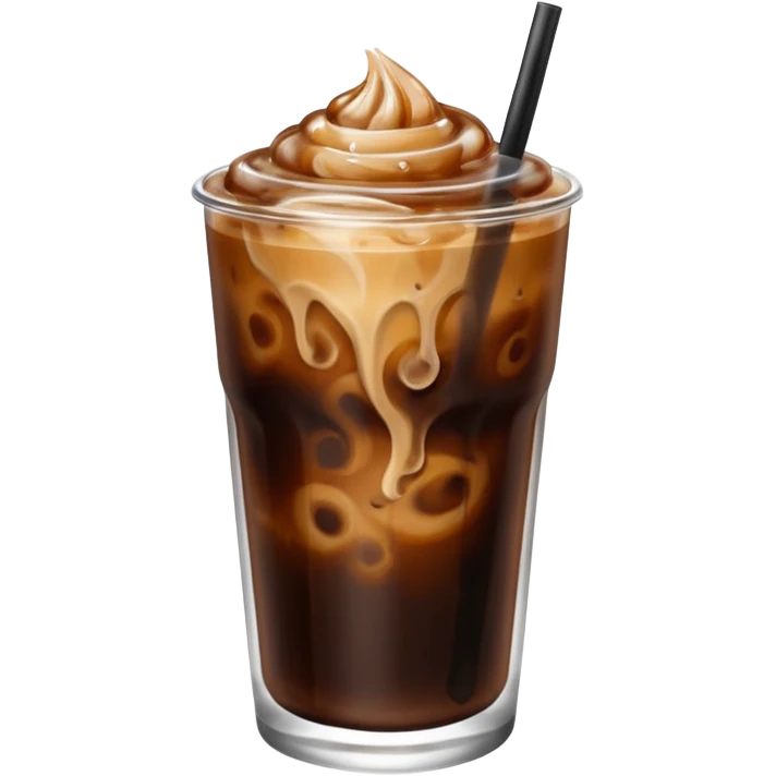 Iced coffee emoji