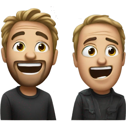 Joking and videography between the two brothers emoji