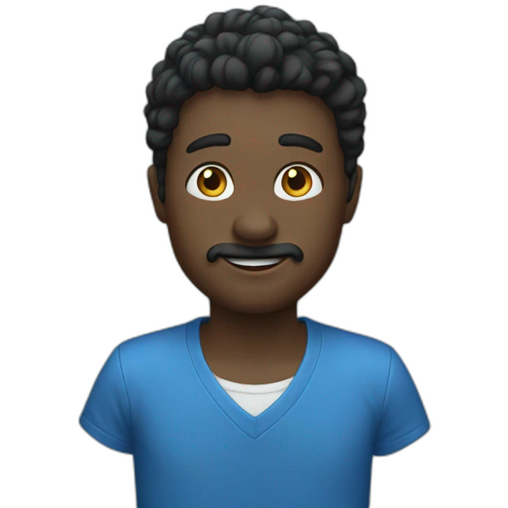 blue emoji