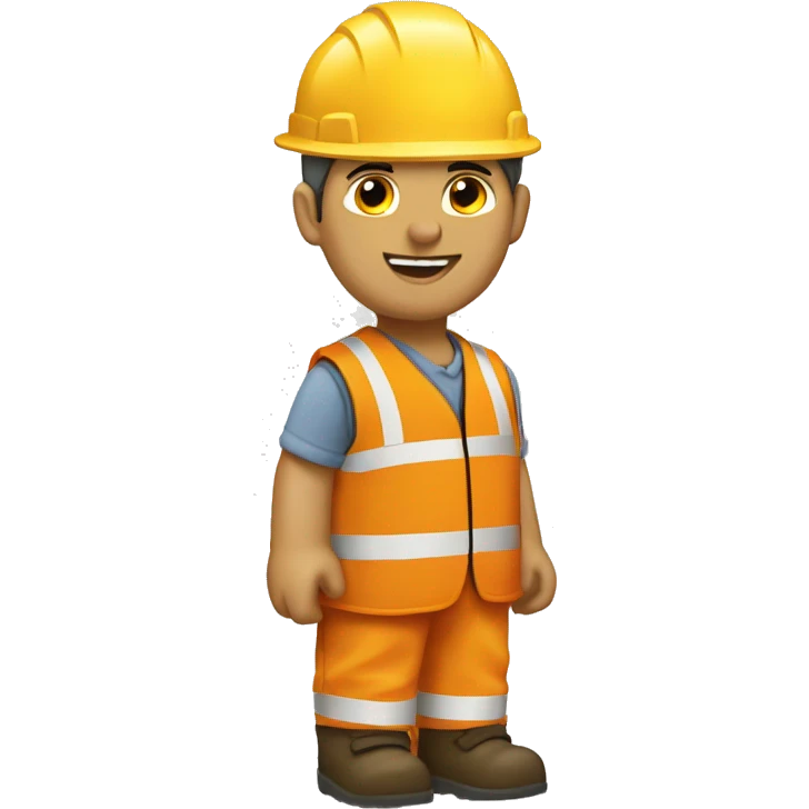 Cône chantier emoji