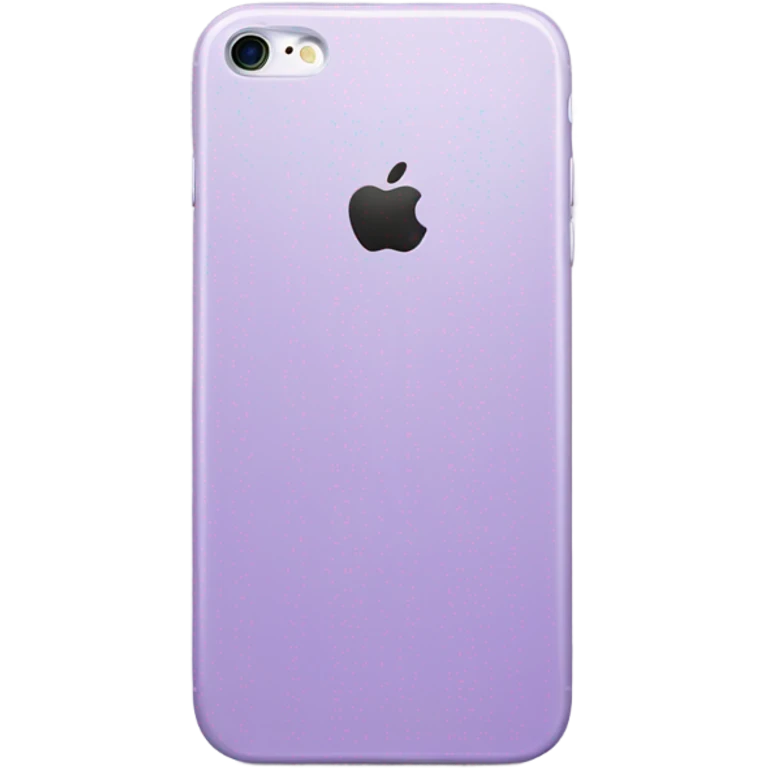 Lilac iPhone  emoji