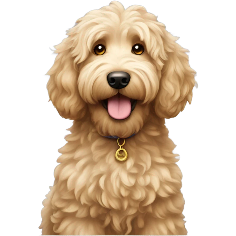Goldendoodle emoji