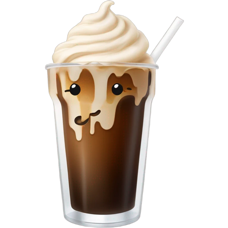 Iced coffee  emoji