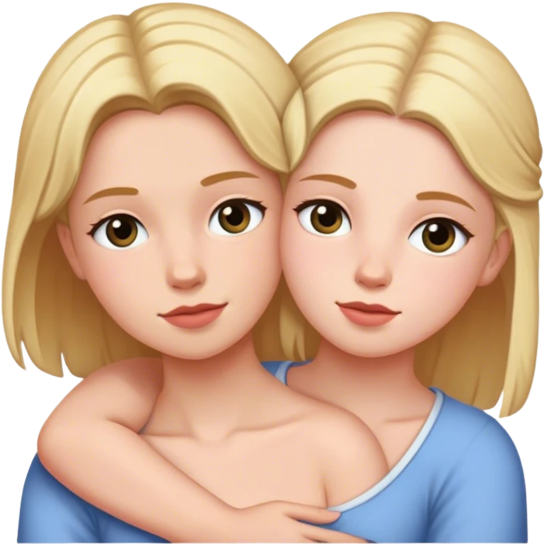 Mackenzie carrying lizzy emoji