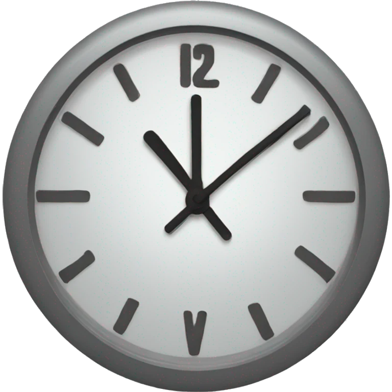 clock  emoji