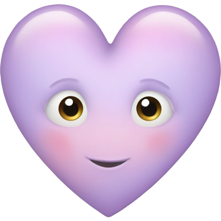 Pastel heart  emoji
