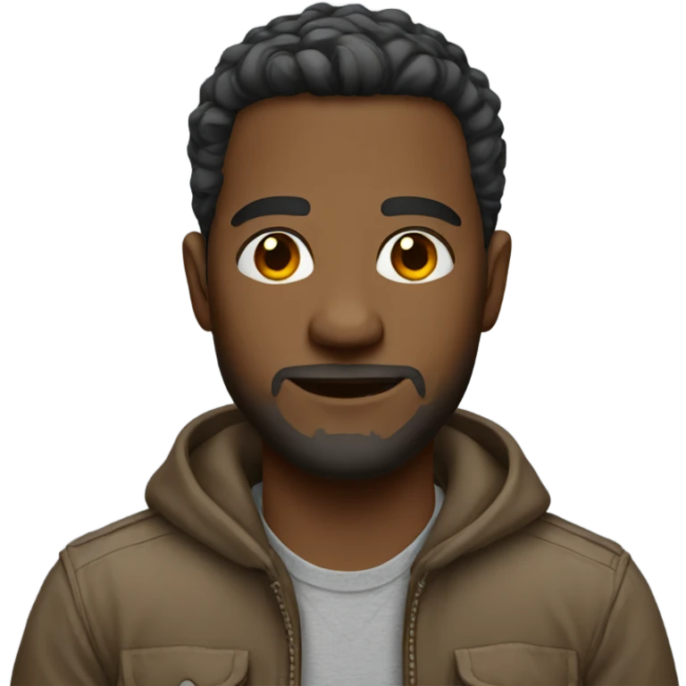 casual style male portrait emoji