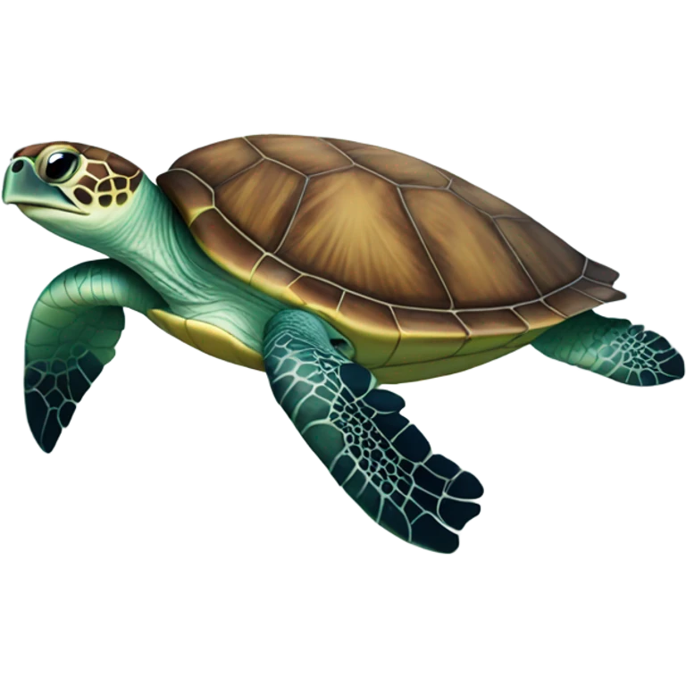 Sea turtle emoji