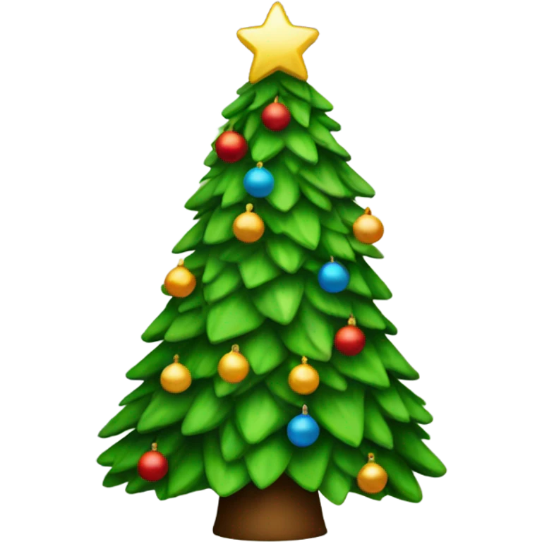Christmas tree emoji