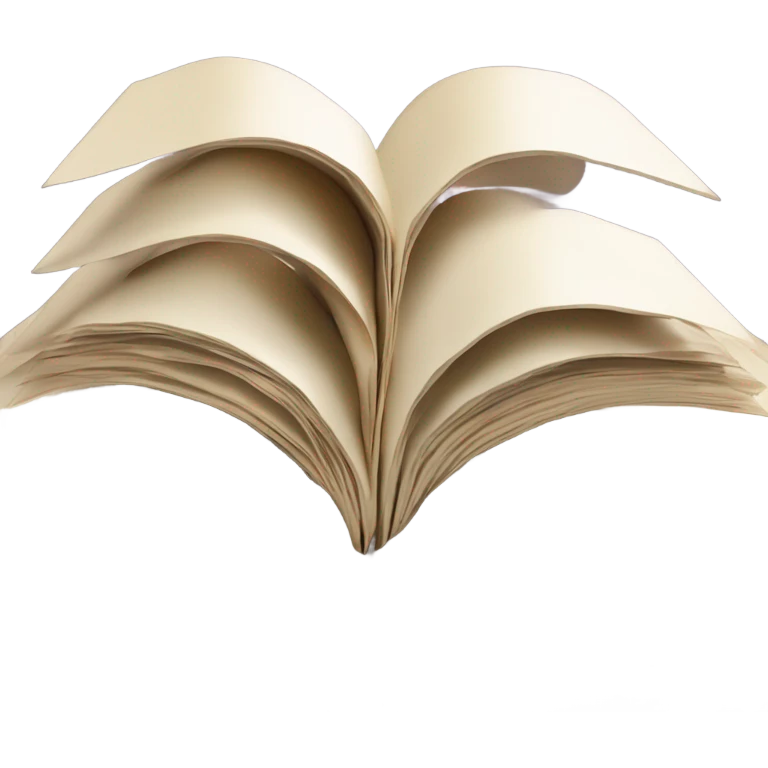 Book in the shape of a heart emoji