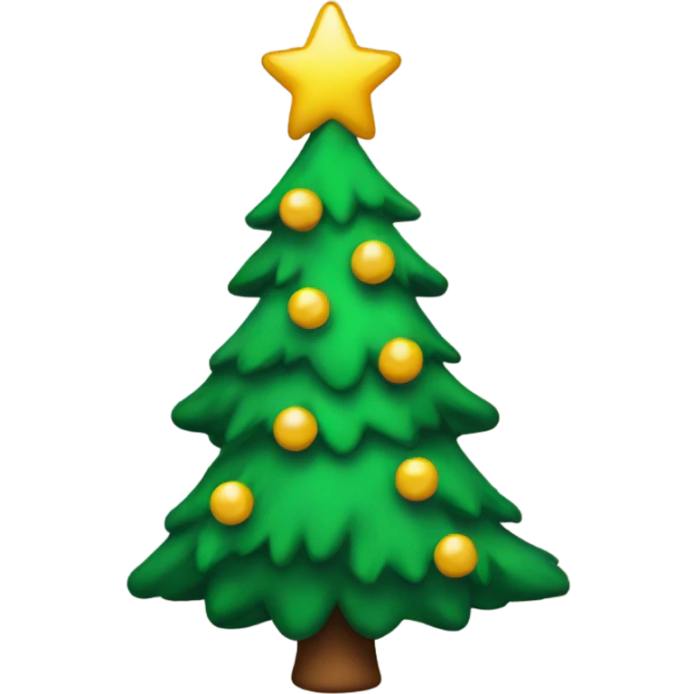 Christmas tree emoji