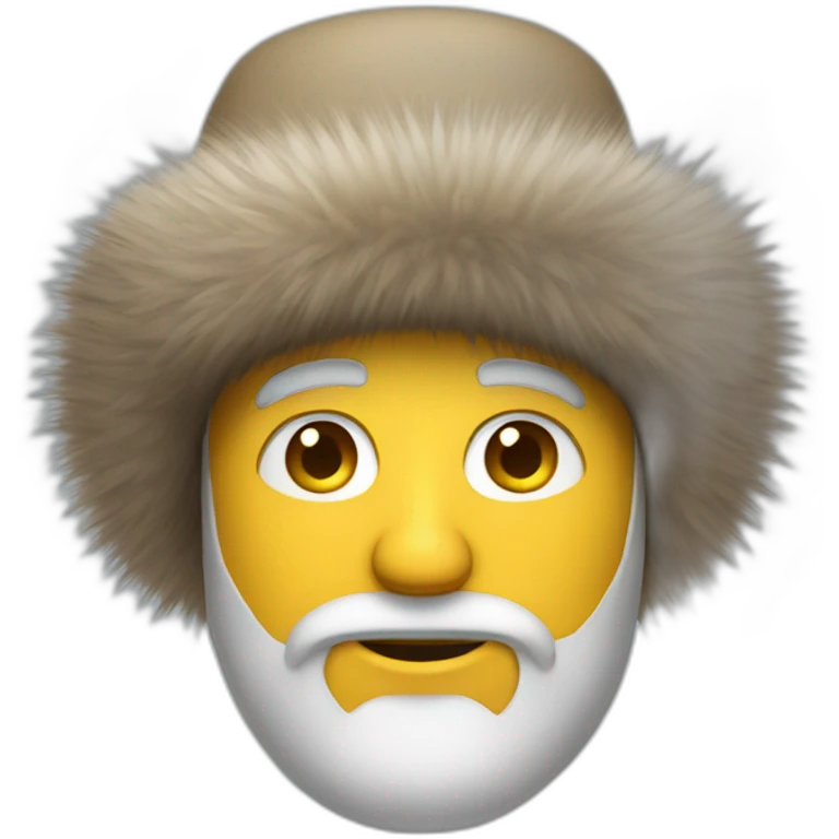 man with fur hat ырщцук emoji | AI Emoji Generator