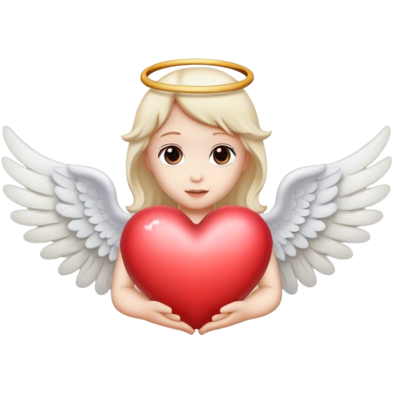 heart with angel wings emoji