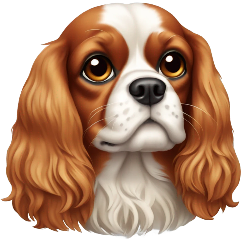 Cavalier dog emoji