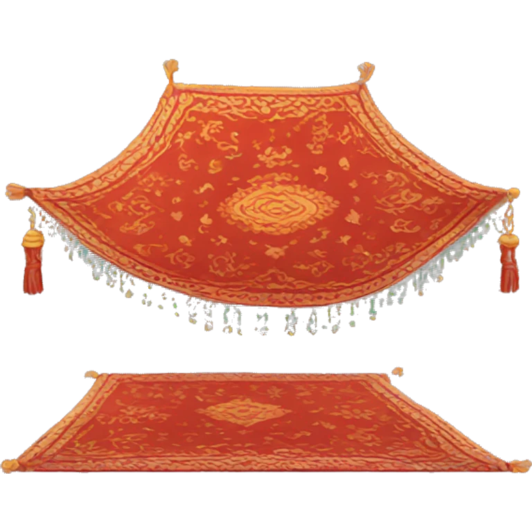 Flying carpet emoji