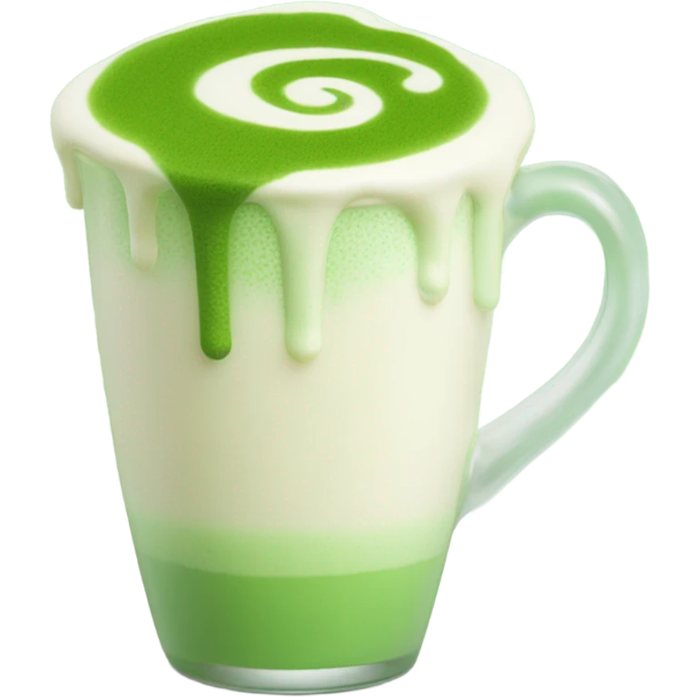 Matcha latte emoji