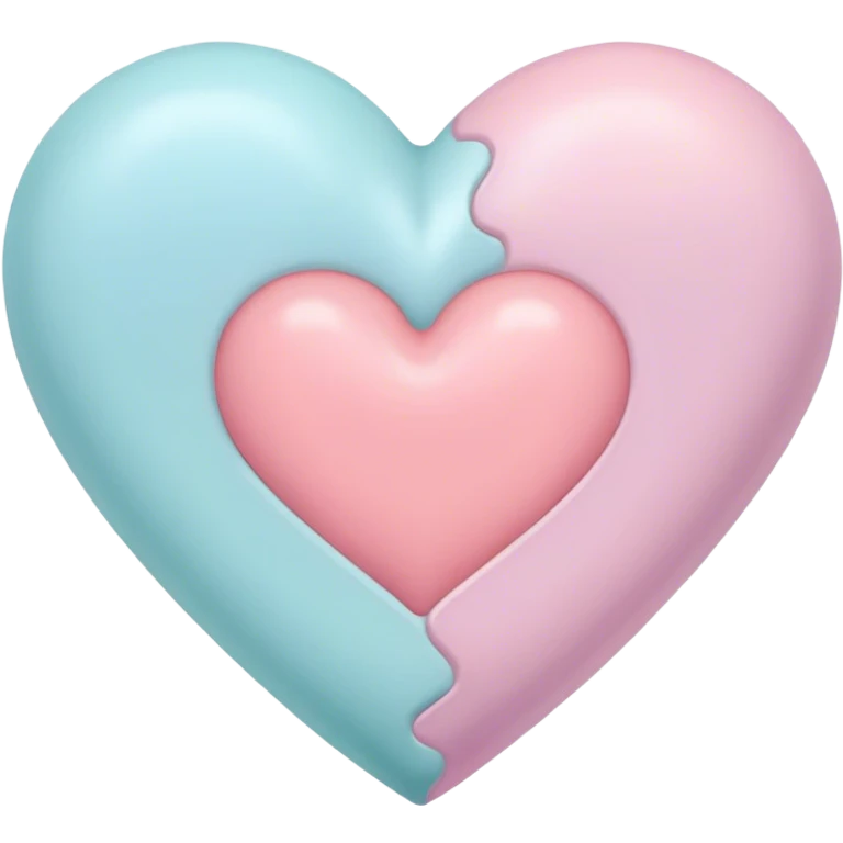pastel heart emoji