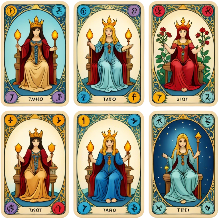 Tarot cards emoji