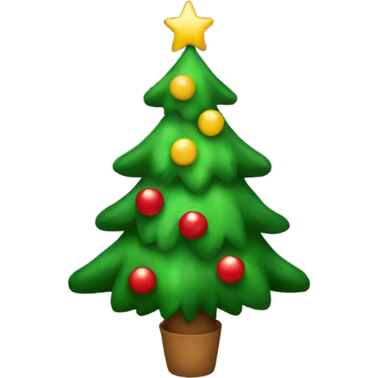 Christmas tree emoji