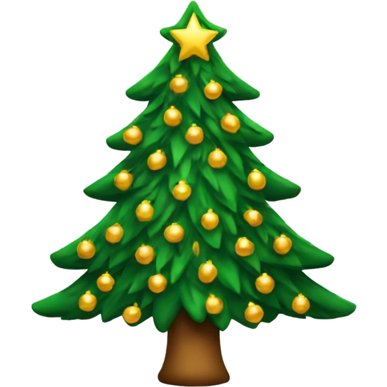 Christmas tree emoji