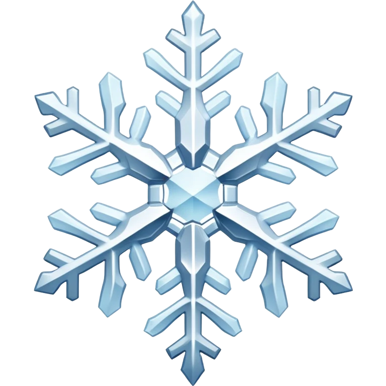 white snowflake emoji