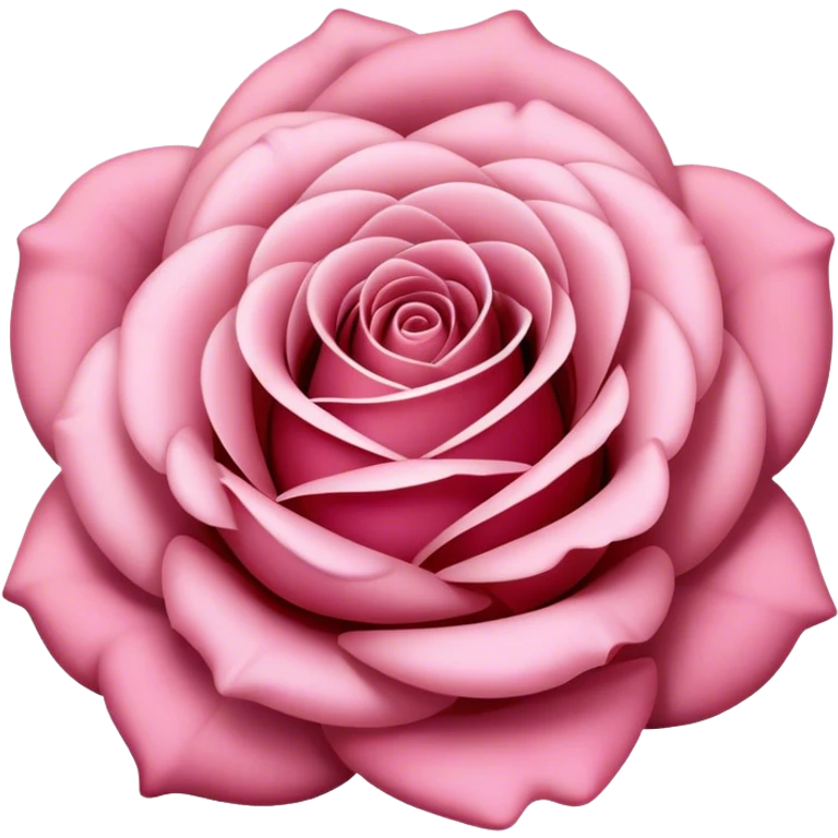 Dusty rose rose emoji