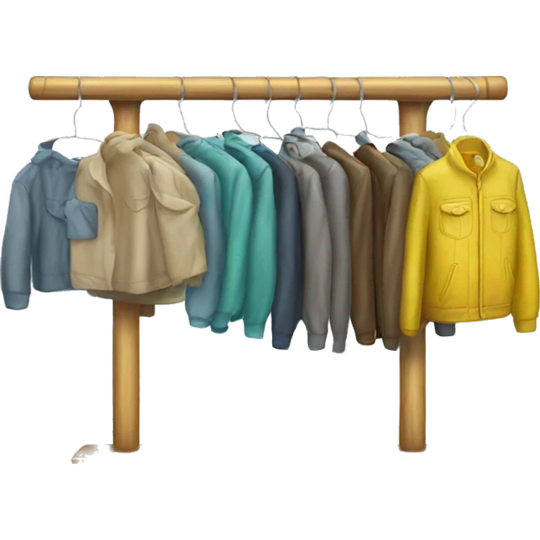Clothing rack emoji