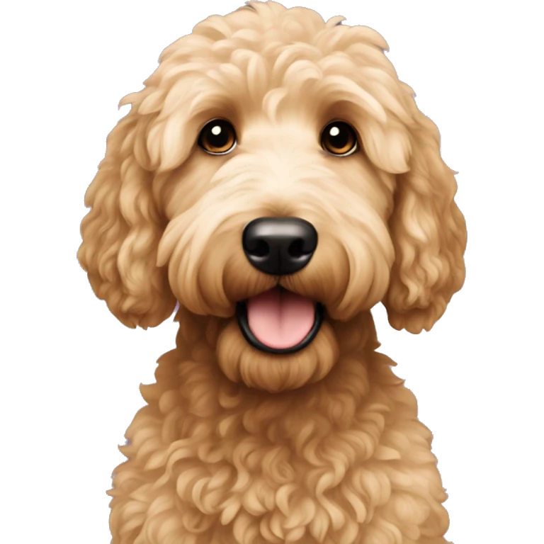 goldendoodle  emoji