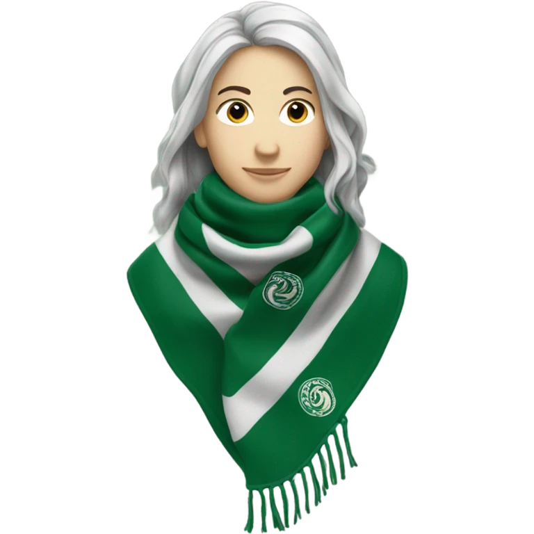 Slytherin snake scarf hogwarts emoji