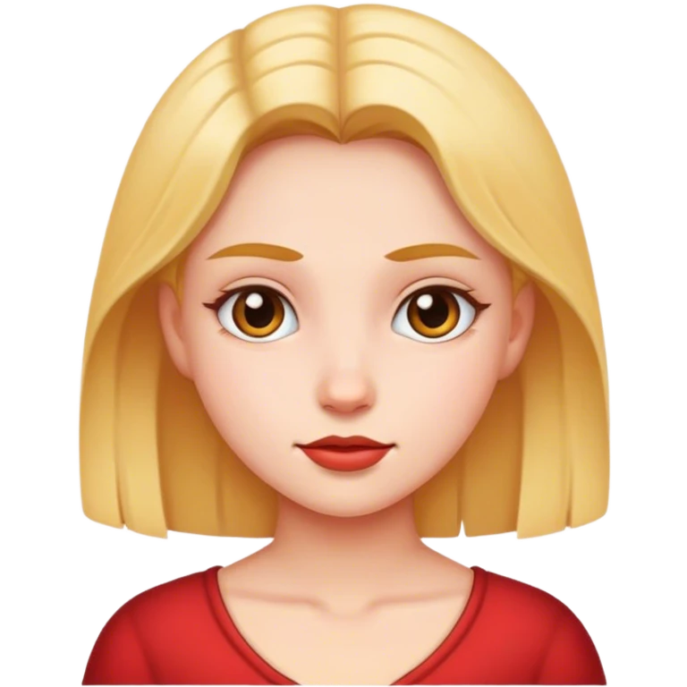 realistic portrait of girl emoji