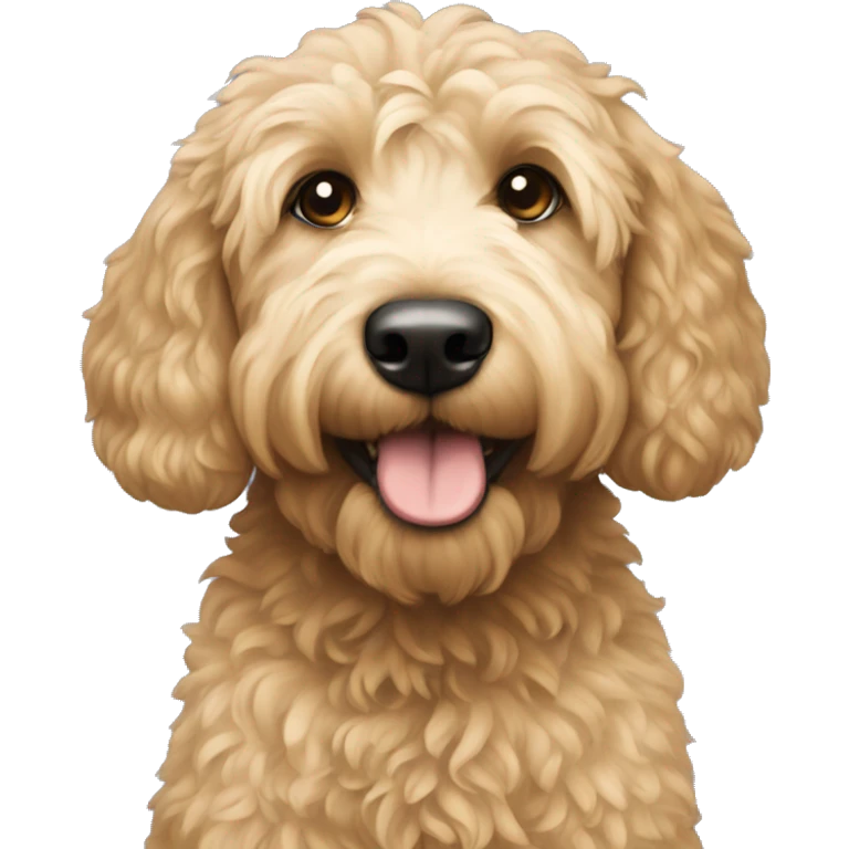 Goldendoodle emoji